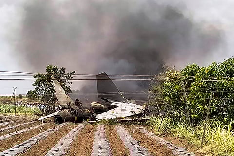 Sukhoi fighter plane crashes in Pune